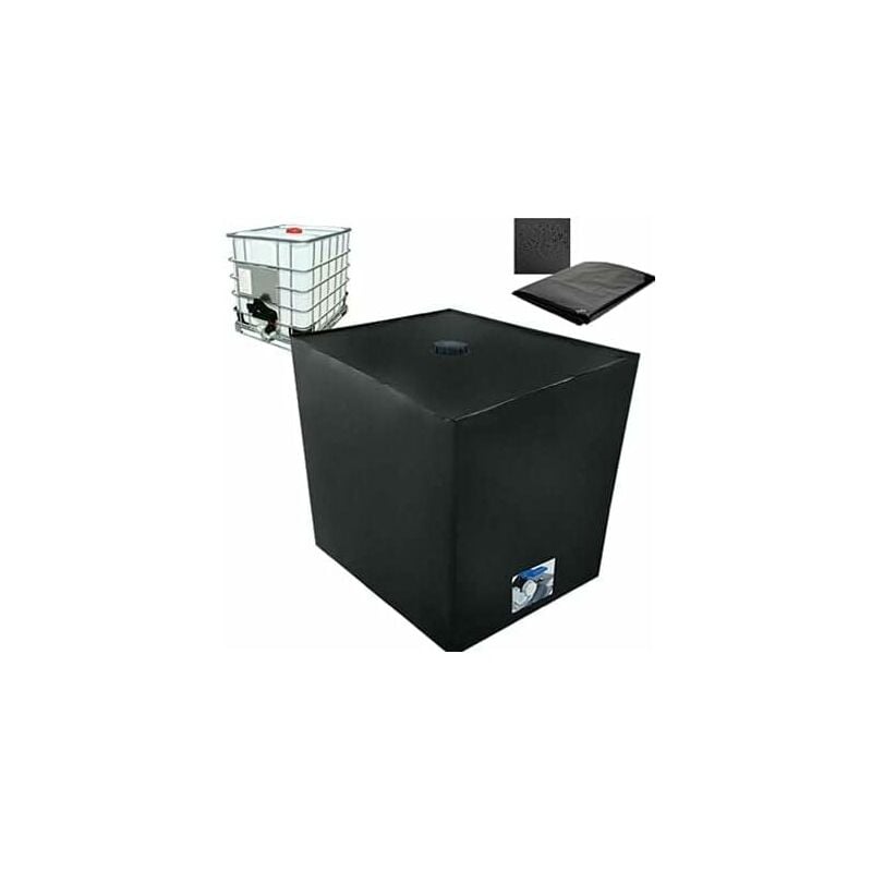 foto del prodotto copertura per serbatoio dell acqua, copertura per serbatoio ibc da 1000 litri, antipolvere, anti uv, antipioggia 116 x 100 x 120 