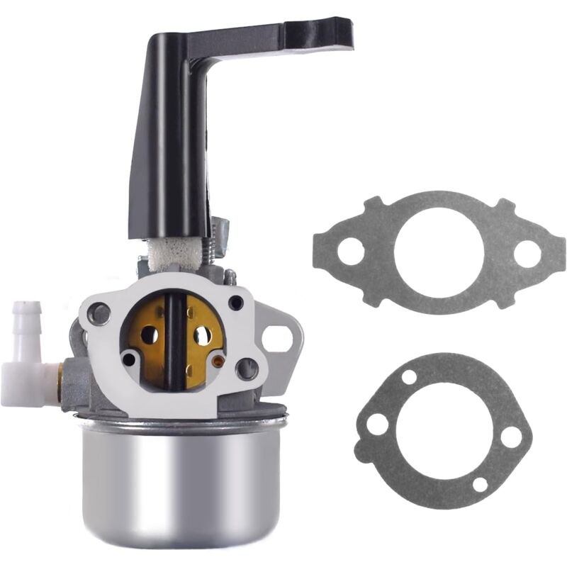 foto del prodotto 696065 carburatore di ricambio con kit guarnizioni per briggs stratton 110402 110412 697422