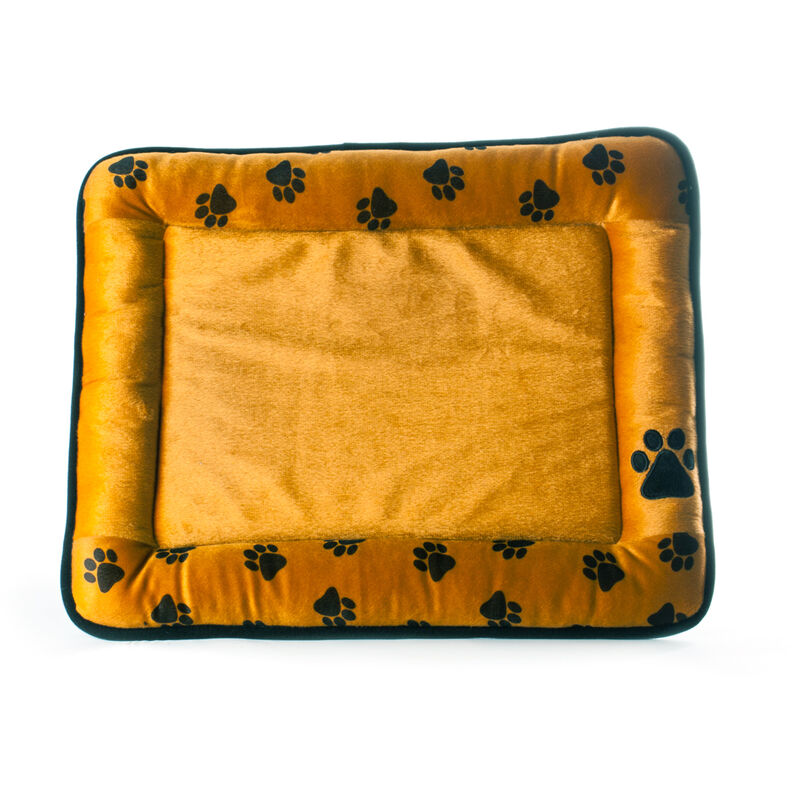 foto del prodotto cuccia cuscino antiscivolo per animali domestici modello coccolina grande, misuracoccolinacolorebeige