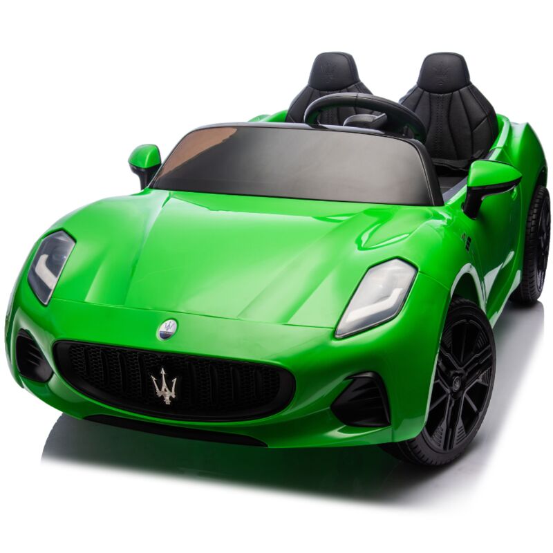 foto del prodotto auto elettrica per bambini maserati folgore 12v verde