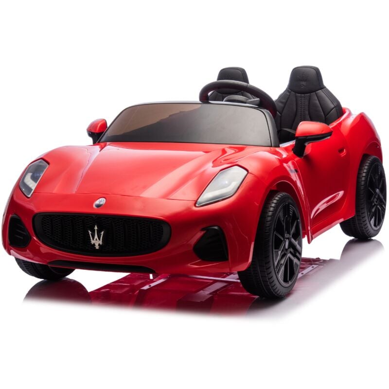 foto del prodotto auto elettrica per bambini maserati folgore 12v rosso