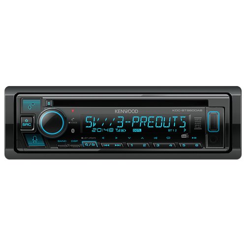 foto del prodotto autoradio kenwood kdcbt960dab alexa black