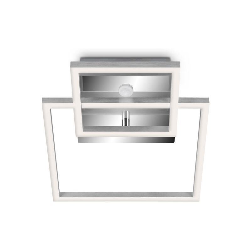 immagine 0 del prodotto lampada da soffitto a led con sensore di movimento 19,6 w argento metallo plastica telefunken