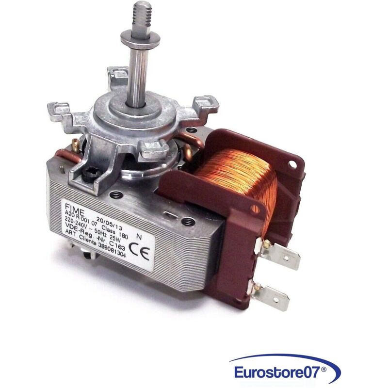 foto del prodotto cu6 motore forno alberino 35mm zanussi 3890813045 da 25w om cu 6