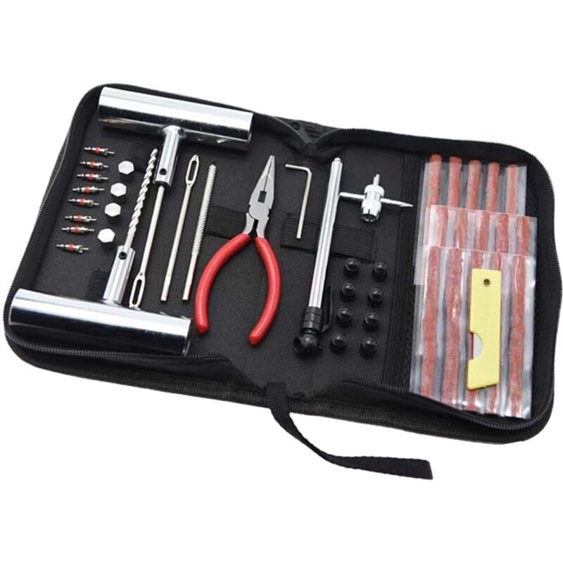 foto del prodotto kit di riparazione pneumatici moto kit di riparazione pneumatici kit di riparazione pneumatici auto moto 