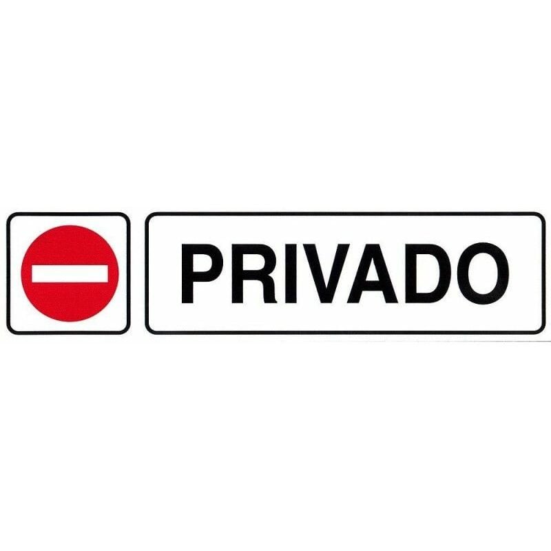 foto del prodotto etichetta adesiva 250x63 mm. privato