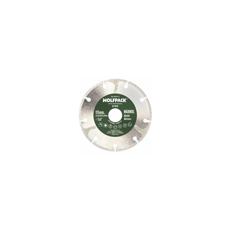 foto del prodotto disco diamantato 115 mm. marmo