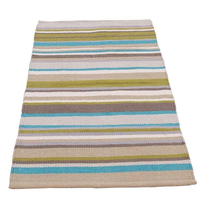 foto del prodotto casablanca stripes green 55x140 cotone india abc