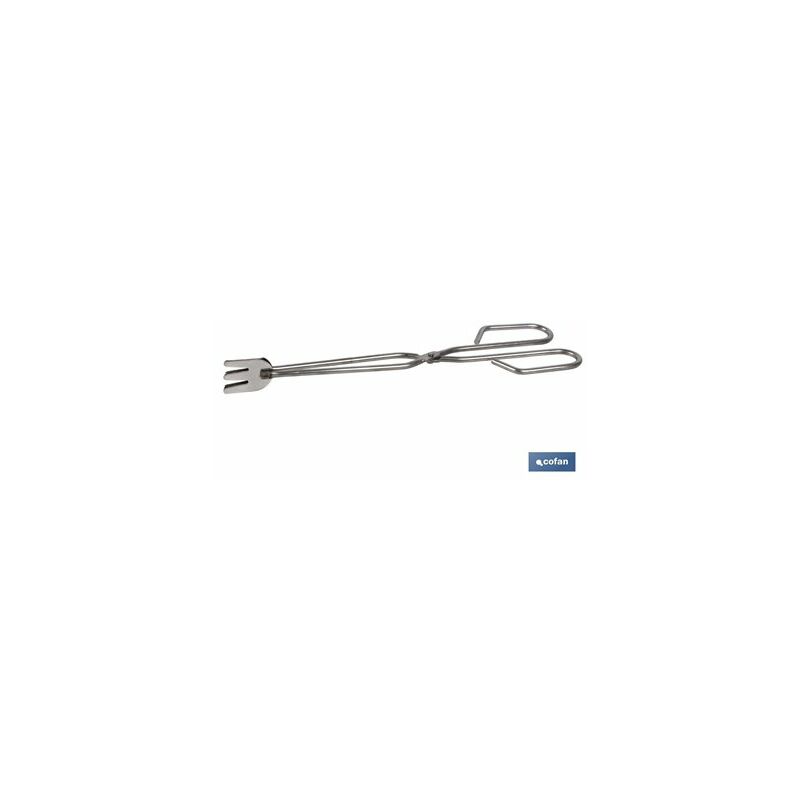 foto del prodotto pinza per barbecue inox con pala da 380 mm