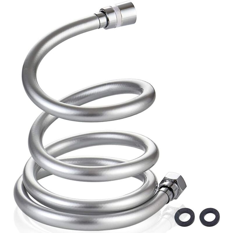 foto del prodotto tubo doccia ymyny 2 m 79 pollici flessibile anti torsione, tubo doccia di ricambio, standard g 1 2