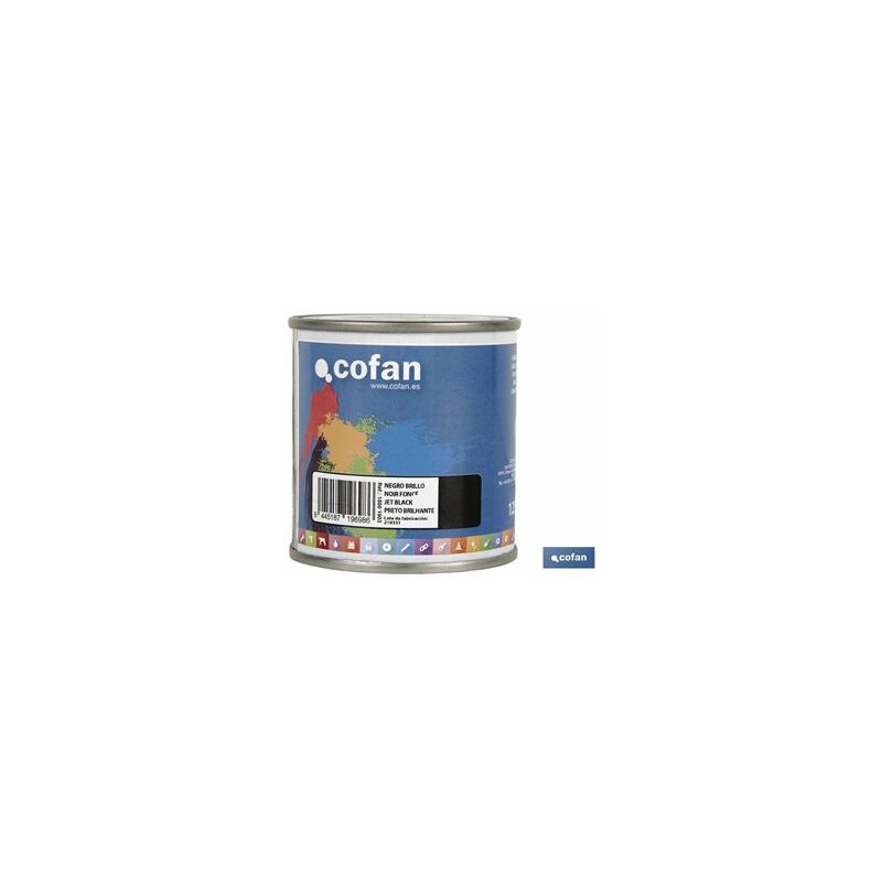 immagine 0 del prodotto smalto sintetico 125 ml nero lucido