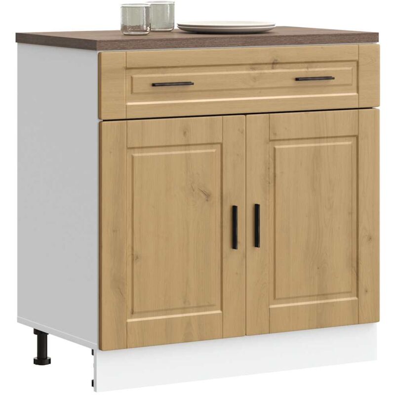 foto del prodotto vidaxl base da cucina porto rovere artigianale legno multistrato