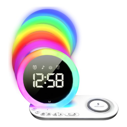 foto del prodotto radiosveglia majestic 119138 wh rs 138wi white