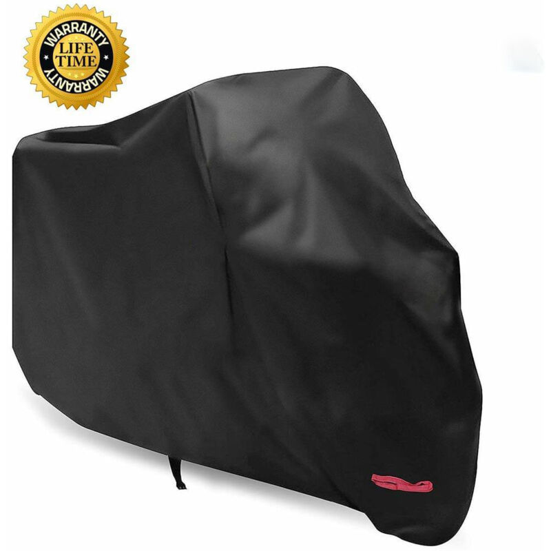 foto del prodotto telo protettivo per moto, scooter e moto per harley davidson, honda, suzuki, kawasaki l 220x95x110 cm 