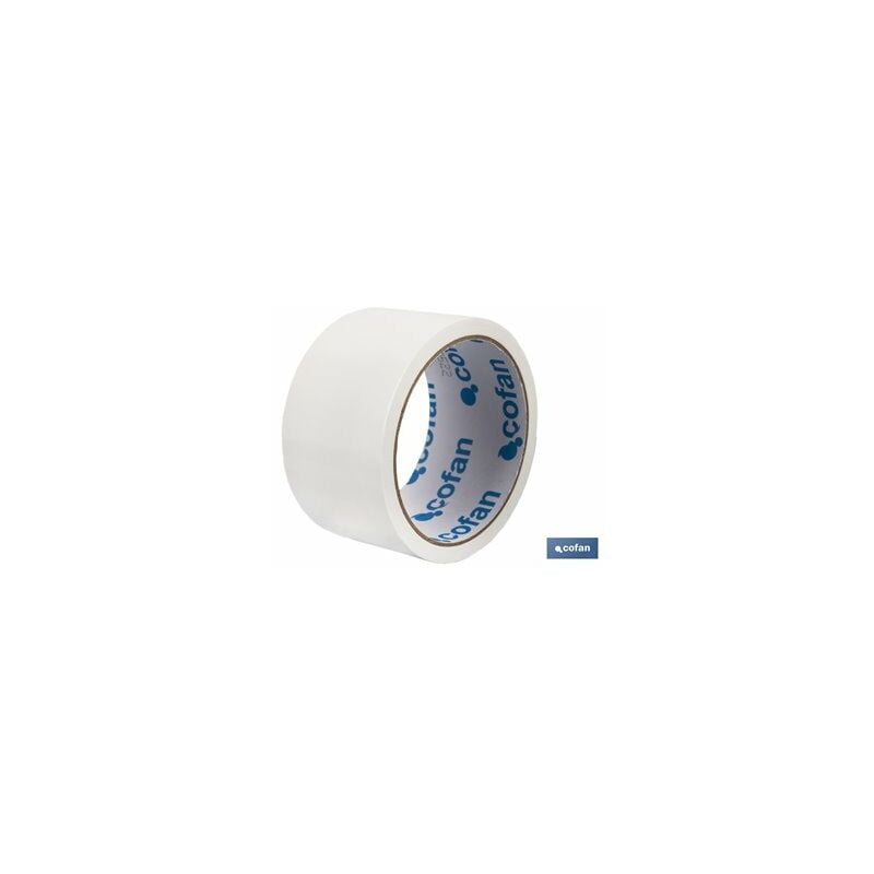 foto del prodotto nastro adesivo bianco 180 micron 50 mm x 50 m