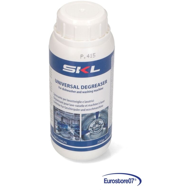 foto del prodotto sgrassante professionale polvere lavastoviglie lavatrice 200 gr det104un