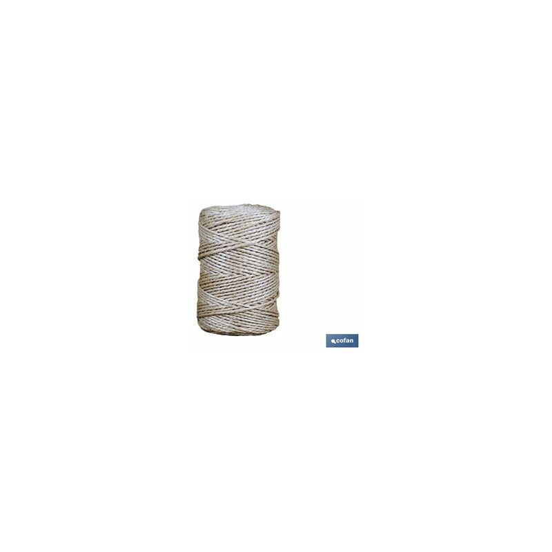 foto del prodotto bobina sisal pita 3 strati 750 grs naturale