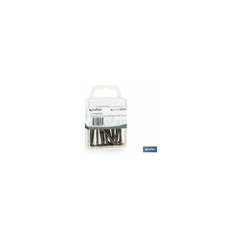 foto del prodotto viti per truciolare din 7505a blister 4 pz. m6x50