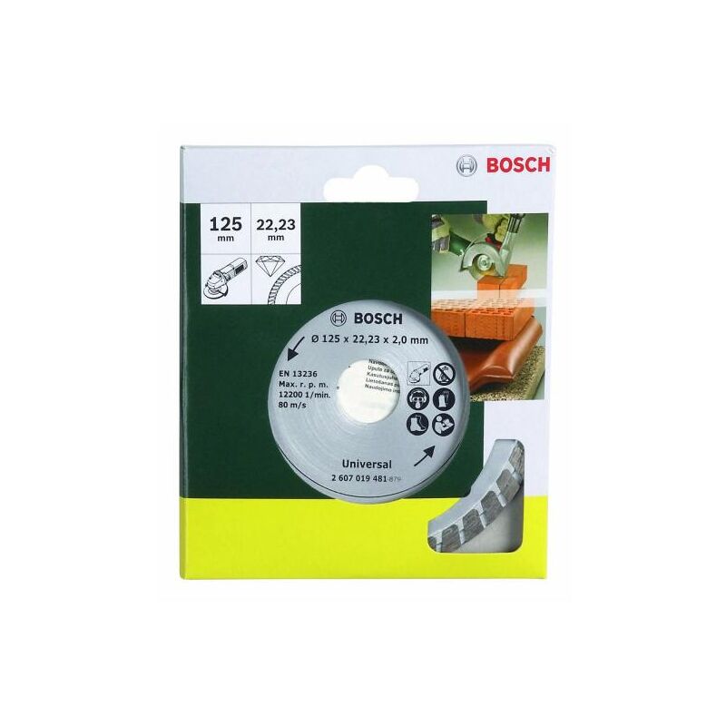 foto del prodotto bosch disco diamantato turbo 125mm