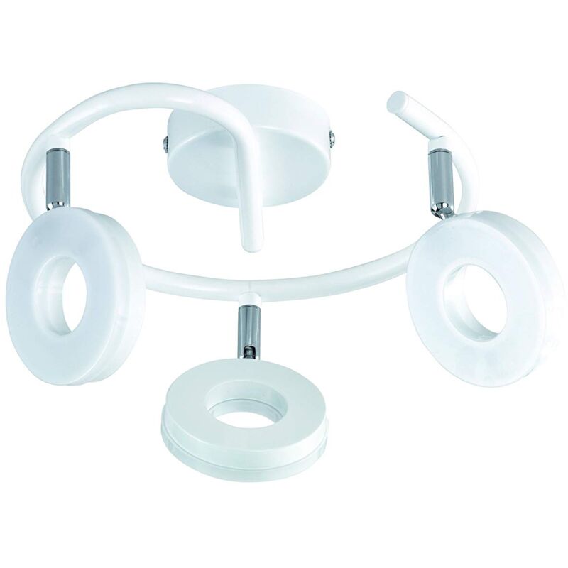 foto del prodotto reality leuchten r82413901 rennes plafoniera, spirale, 3 spot 4 w classe di efficienza energetica a 