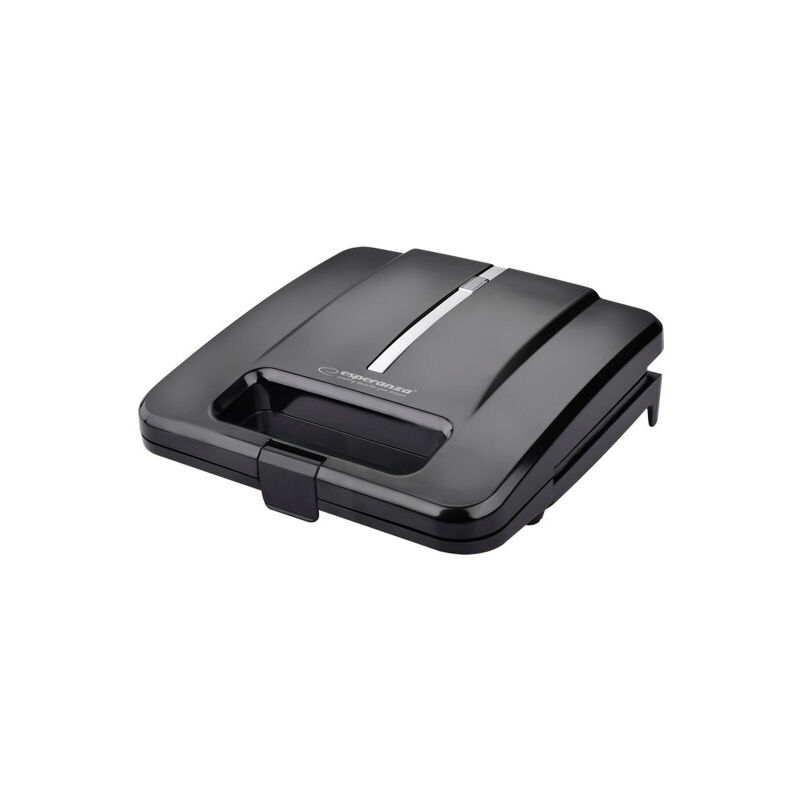 foto del prodotto piastra grill elettrica esperanza ekt010 nero 1000 w