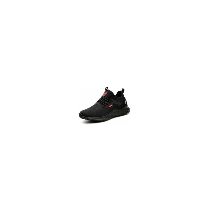 foto del prodotto scarpe antinfortunistiche leggere da cantiere, con puntale in acciaio, traspiranti, antiscivolo, da lavoro, da uomo e da donna, unisex, taglia 42 eu