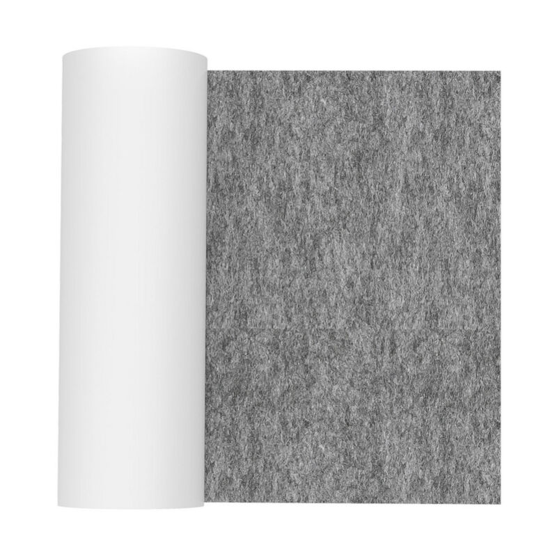 foto del prodotto vingo feltro adesivo per mobili, feltro protettivo per tavolo 50x150cm grigio
