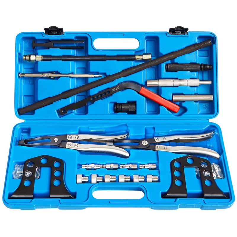 foto del prodotto kit compressore molle valvole motori diesel benzina con 8, 16, 24 valvole officina garage auto auto