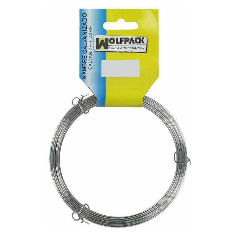 foto del prodotto filo zincato rotolo 500 grammi n 13 2.0 mm.