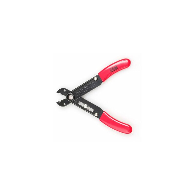 foto del prodotto pinza spelafili in acciaio azzurrato 130mm