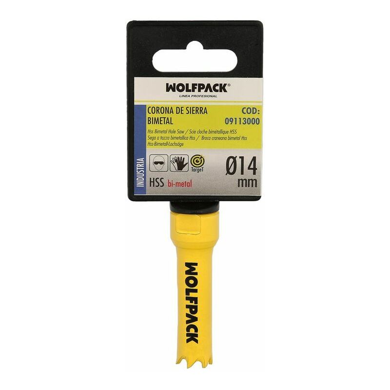 foto del prodotto corona per sega bersaglio bimetallica 14 mm.