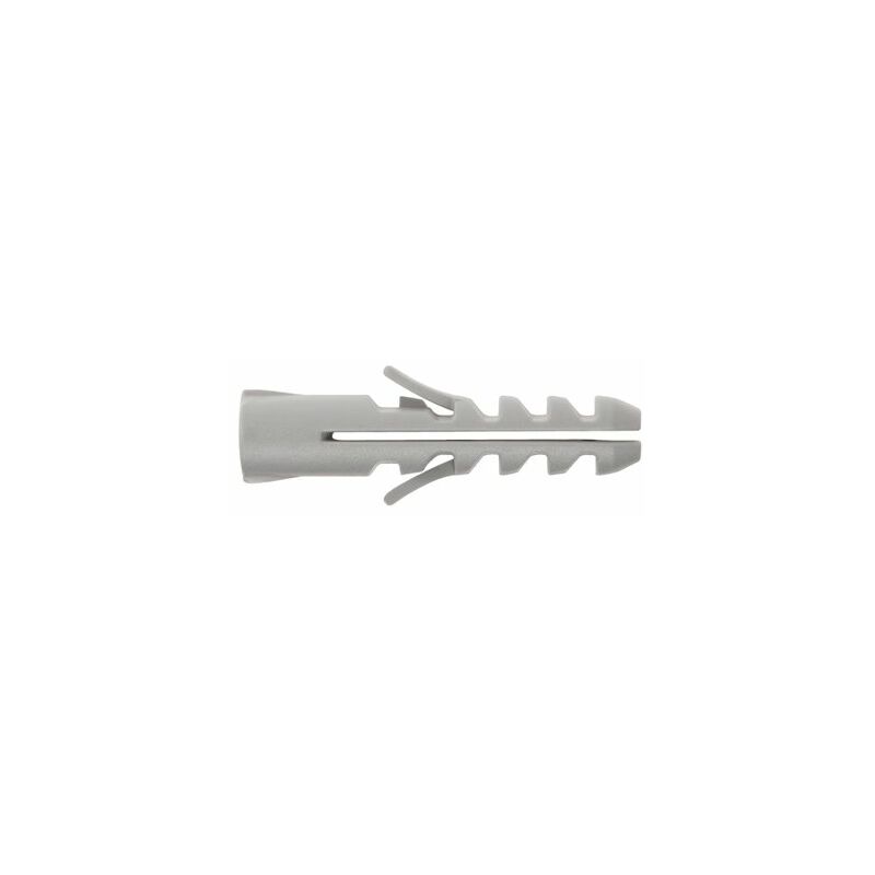 foto del prodotto taco tradizionale in nylon grigio 6 mm. scatola da 100 pezzi 