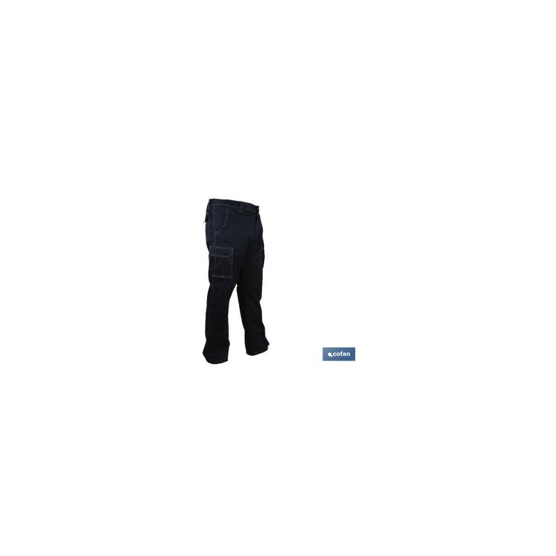 foto del prodotto pantaloni da lavoro in denim grasberg 240 g m2 blu taglia 40