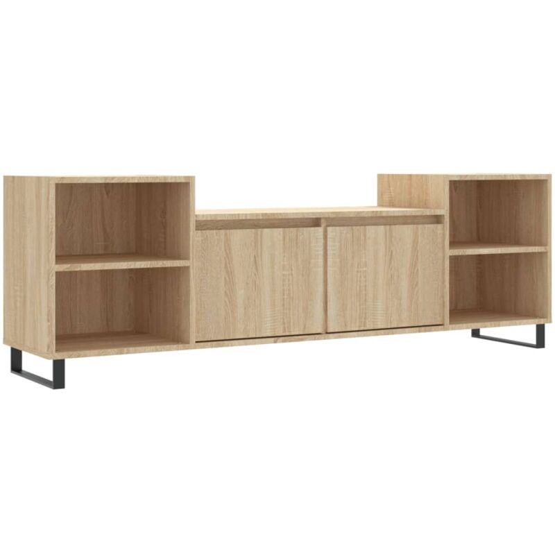 foto del prodotto vidaxl mobile porta tv rovere sonoma 160x35x55 cm legno multistrato