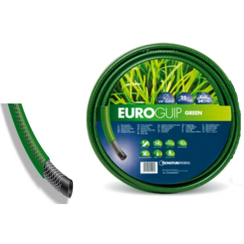 foto del prodotto tubo acqua 50 mt 1 2 per giardino retinato irrigazione 1 qualita ferr 94276