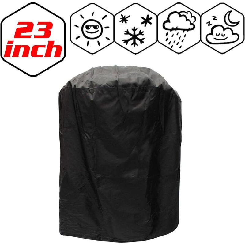 foto del prodotto telo copri barbecue, telo copri barbecue impermeabile, telo copri griglia, telo protettivo anti uv anti acqua anti umidit per barbecue 58x77 cm 