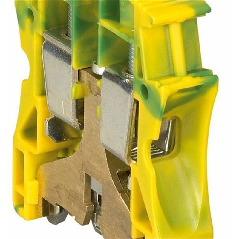 foto del prodotto legrand 037174 morsettiera viking3 tt 16mm passo 12mm verde giallo