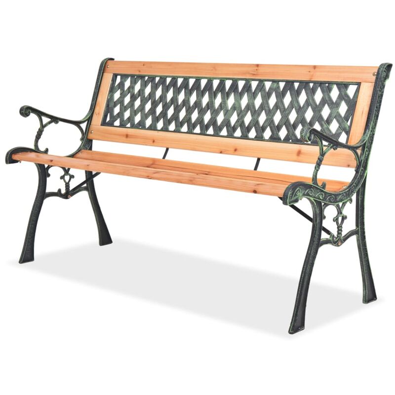 foto del prodotto furniture limited panchina da giardino 122 cm in legno