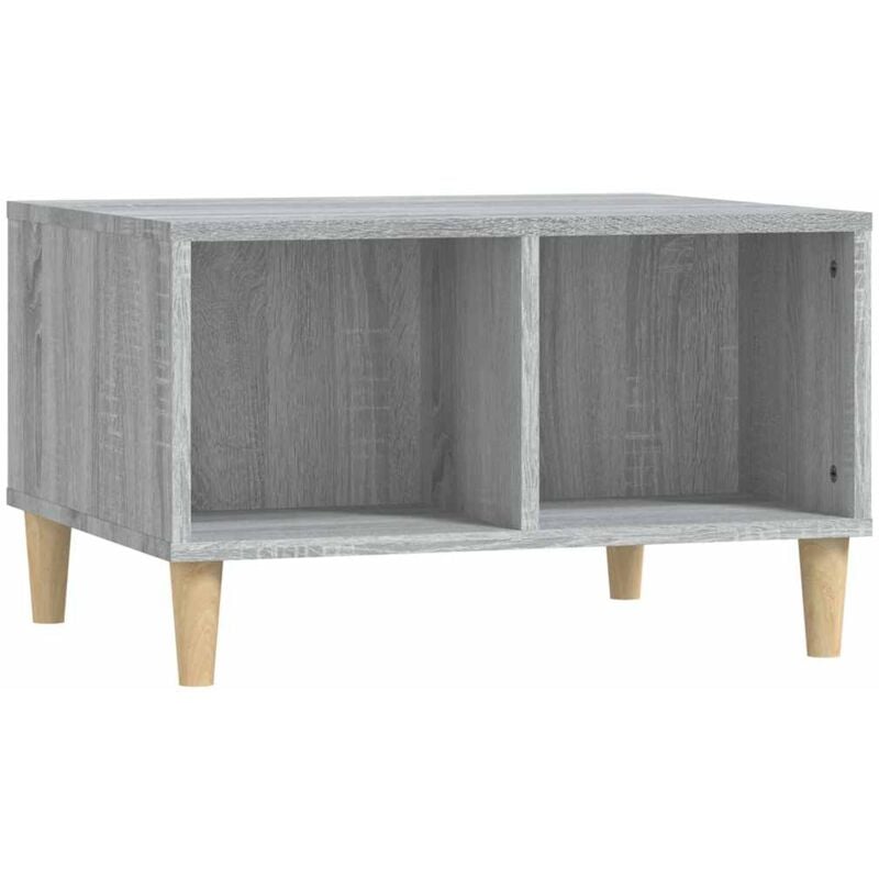 foto del prodotto tavolino da salotto grigio sonoma 60x50x36,5 cm in multistrato vidaxl