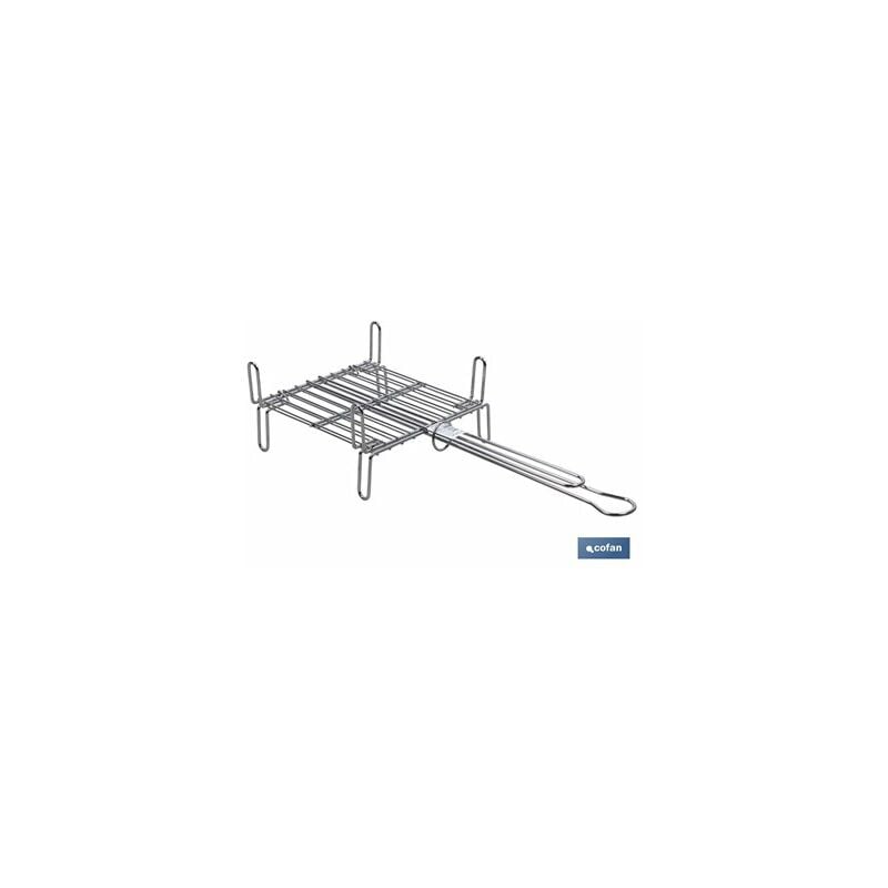 foto del prodotto doppia griglia inox 300 x 300 mm
