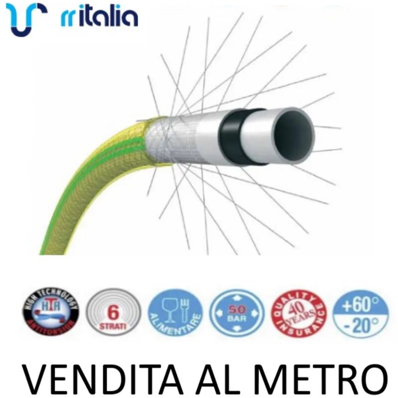 foto del prodotto tubo giardino giallo diametro 15 cm