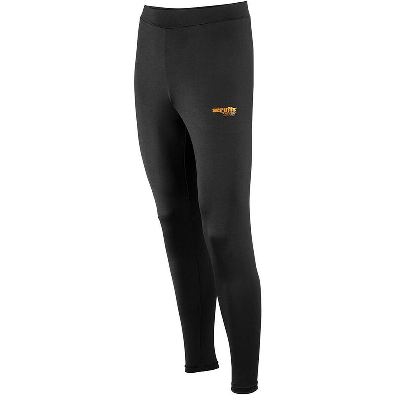foto del prodotto pantaloni termici pro neri taglia xxl