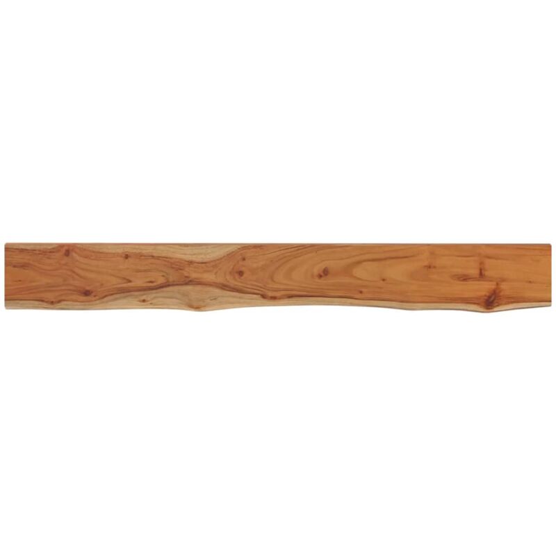 foto del prodotto mensola muro 180x20x3,8cm rettangolare legno acacia bordi vivi vidaxl