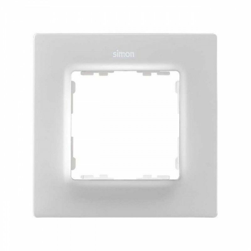 immagine 0 del prodotto simon 82 concept cornice 1 elemento bianco opaco simon 8200617 090