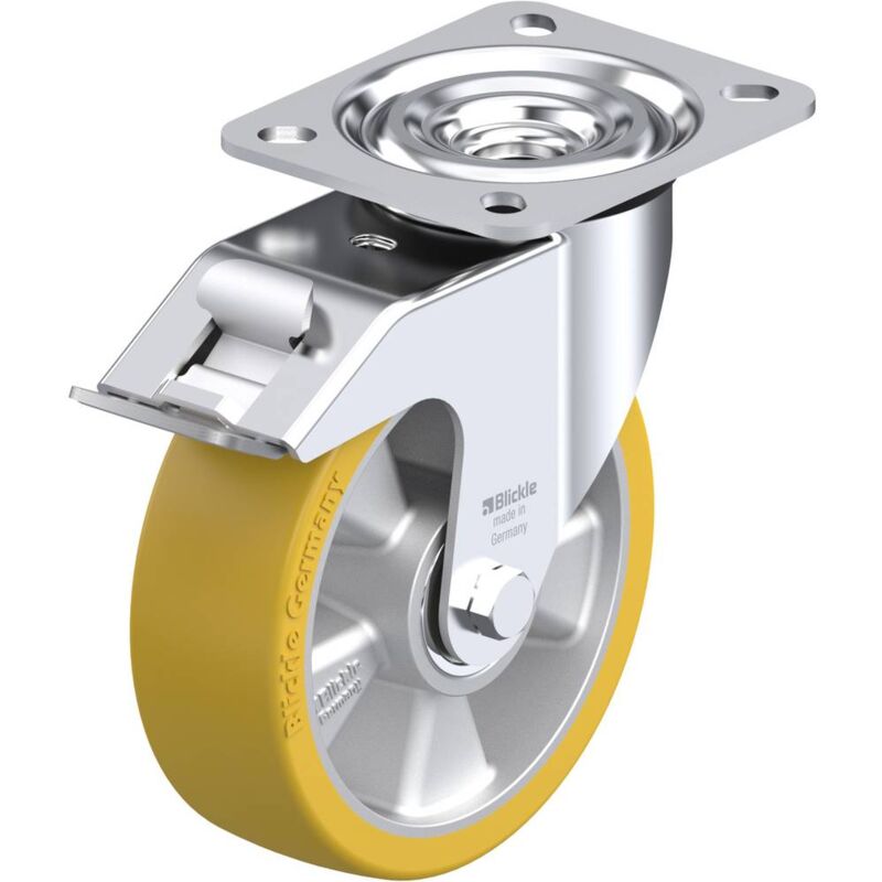 foto del prodotto 419796 l alth 125k fi ruota girevole con fermi diametro ruota 125 mm capacit di carico max. 250 kg 1 pz. blickle