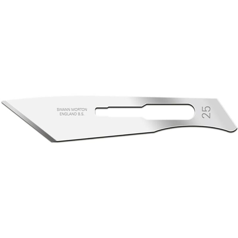 foto del prodotto 425 sm lama per bisturi 55 mm carbonio carbone 100 pz.