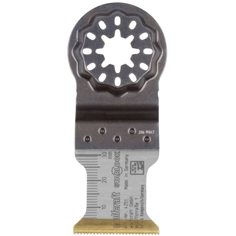 foto del prodotto 4251000 lama per tagli dal pieno 1 pezzo 32 mm 1 pz. wolfcraft