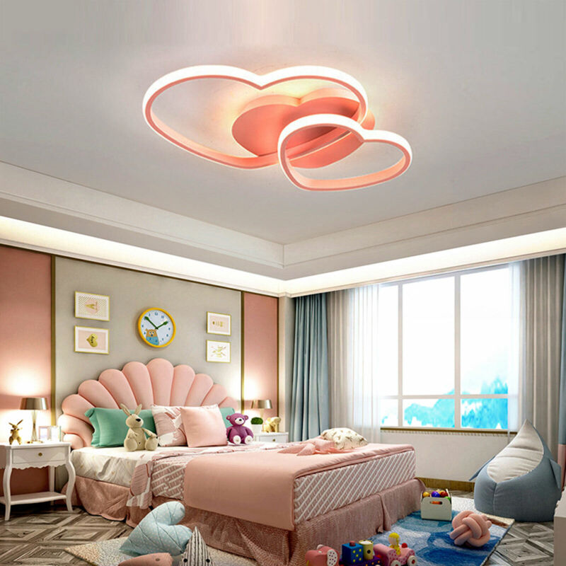 immagine 0 del prodotto 42w led acrilico a forma di cuore plafoniera dimmerabile lampada da soffitto con telecomando