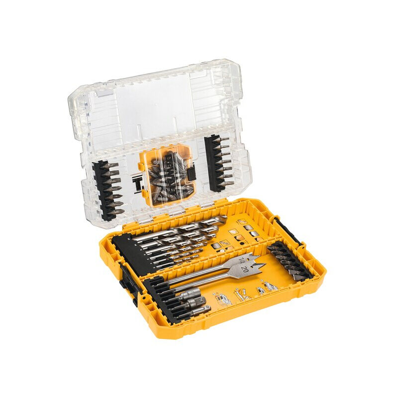 foto del prodotto 43 punte per cacciavite 12 punte per trapano dt70757 qz dewalt