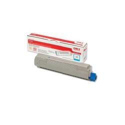 foto del prodotto 43487711 toner ciano per c8600 88 6000pagine cartuccia toner ciano fino a 6.000 pagine compatibile con c8800dn, c8800cdtn, c8600n, c8600dn, c8600cdtn, c8800n 43487711 43487711
